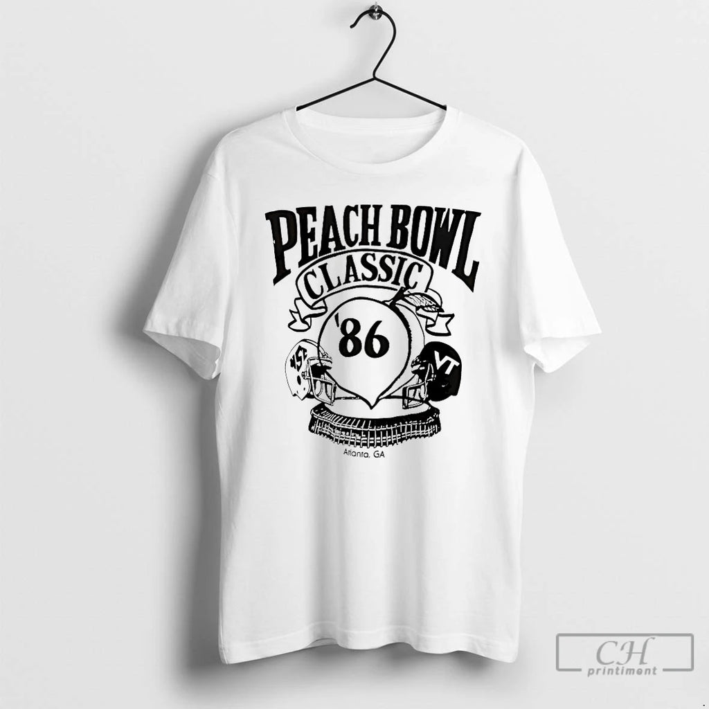 Premium Peach Bowl Classic 86 T-Shirts, Hoodie, Sweatshirt | PopFlextees.com