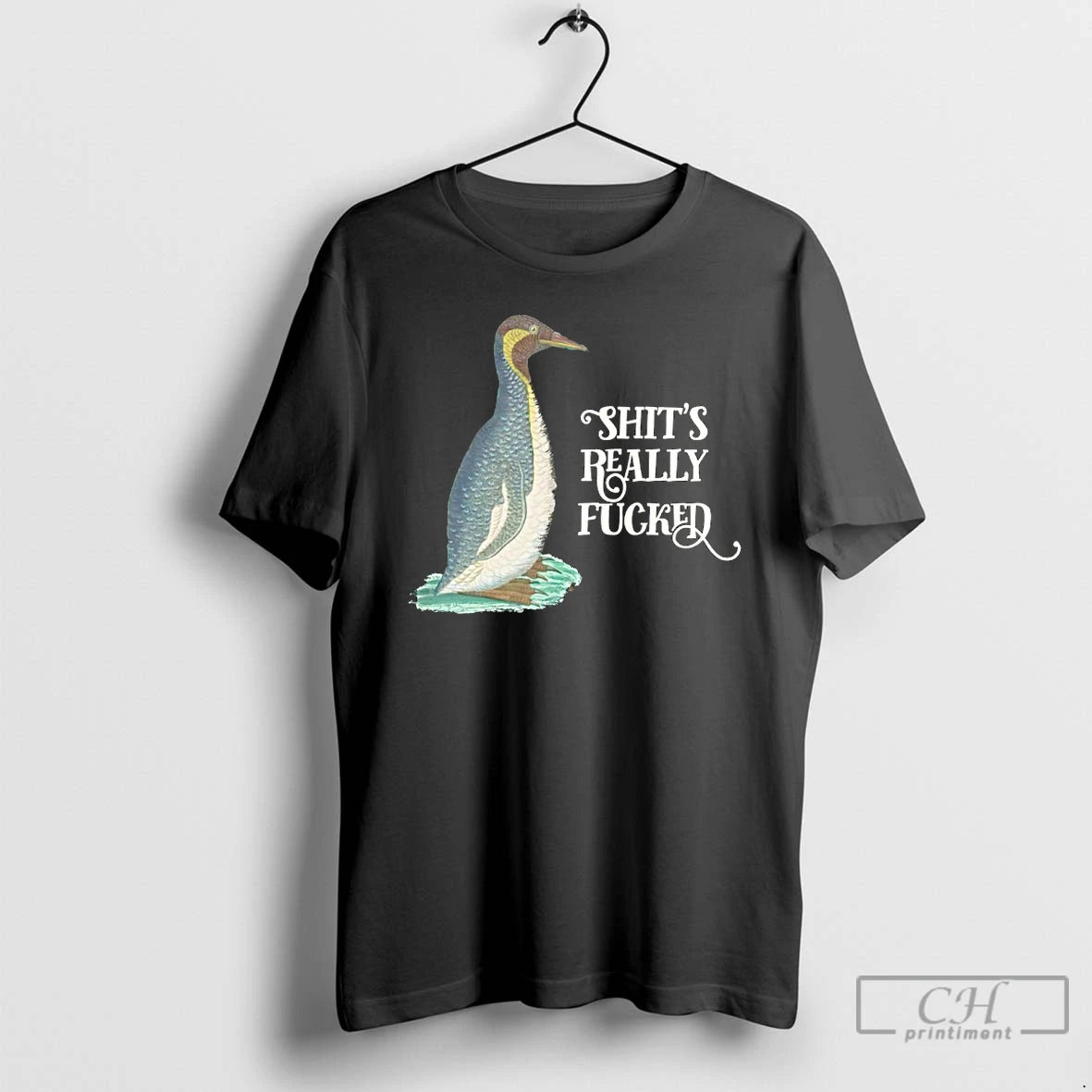 Premium Penguin Shits Really Fucked T-Shirts, Hoodie, Sweatshirt | PopFlextees.com