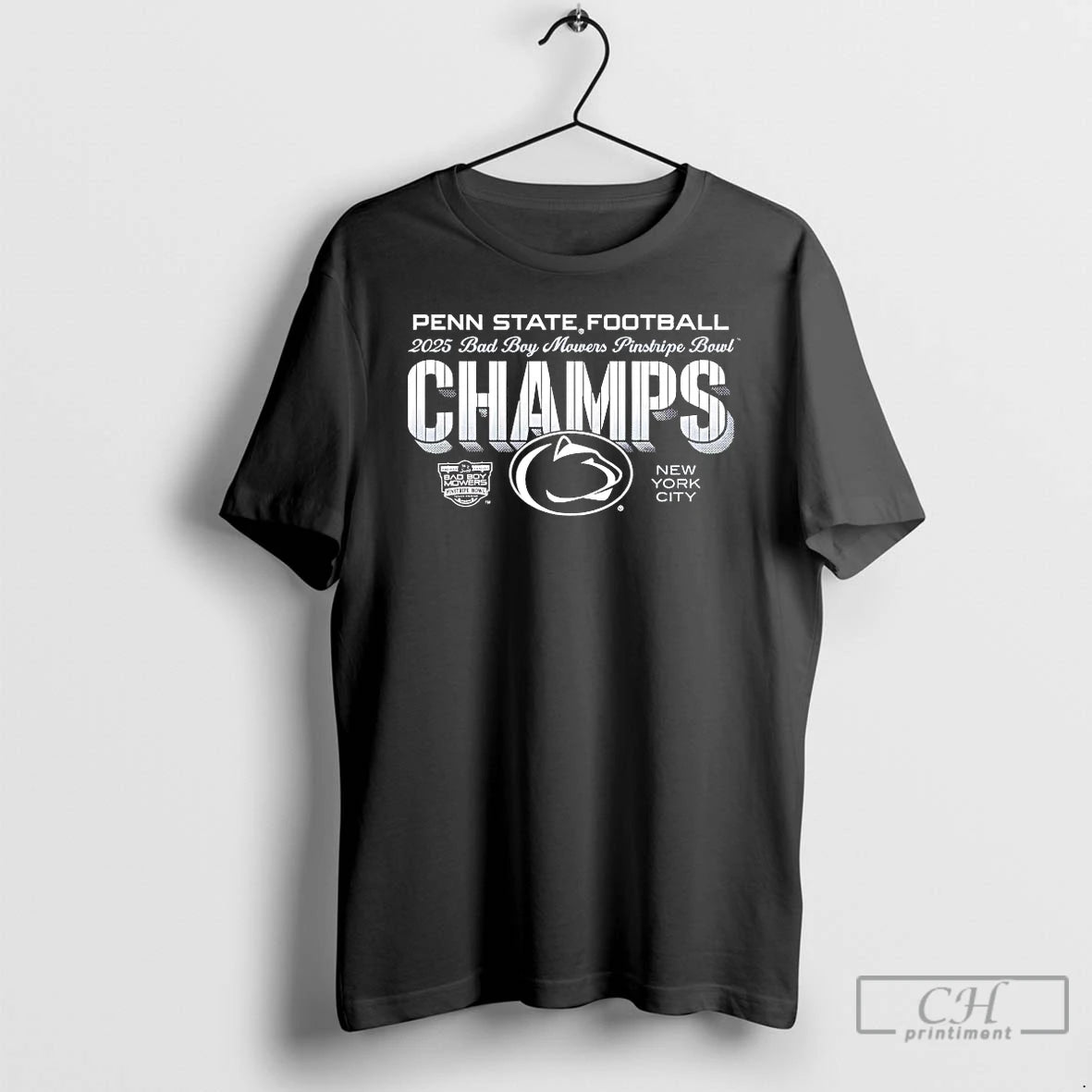 Premium Penn State 2025 Pinstripe Bowl Champs Bad Boy Mowers T-Shirts, Hoodie, Sweatshirt | PopFlextees.com