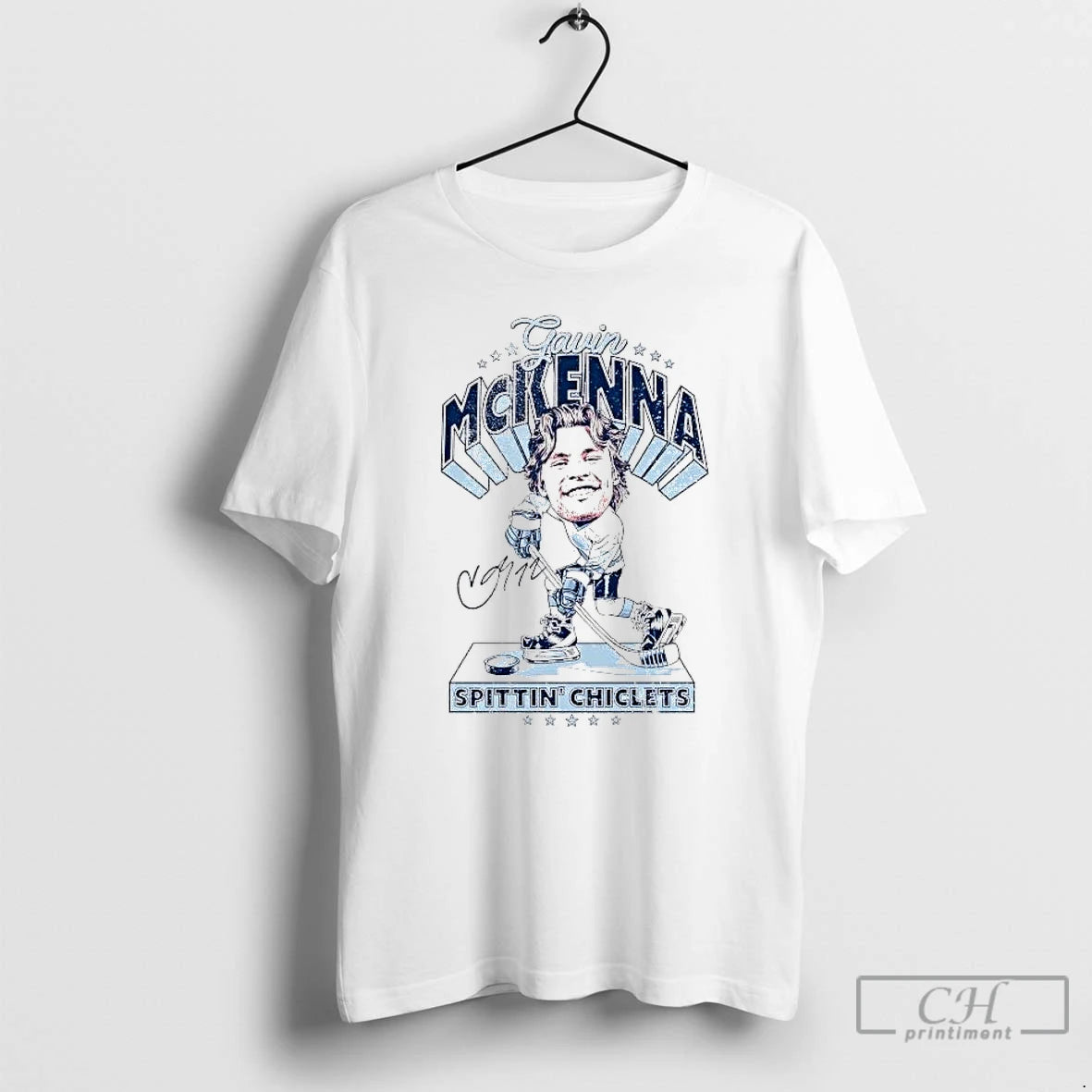 Premium Penn State Hockey Gavin Mckenna Spittin Chiclets T-Shirts, Hoodie, Sweatshirt | PopFlextees.com