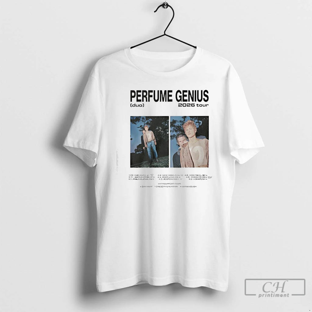 Premium Perfume Genius Duo Tour 2026 T-Shirts, Hoodie, Sweatshirt | PopFlextees.com