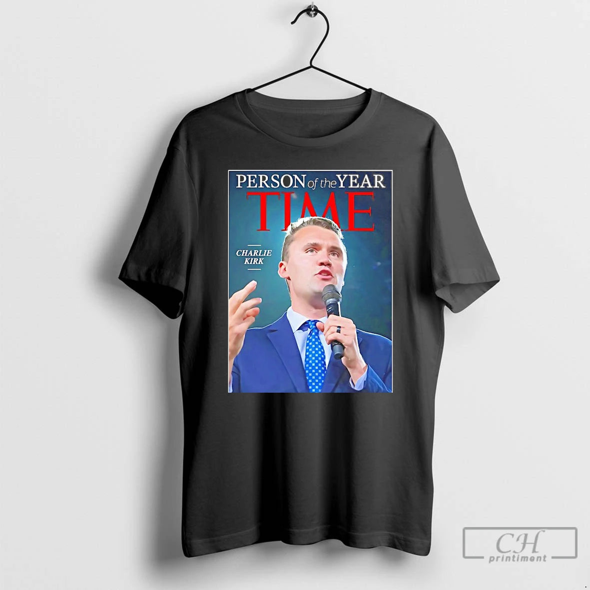 Premium Person Of The Year Time Charlie Kirk T-Shirts, Hoodie, Sweatshirt | PopFlextees.com
