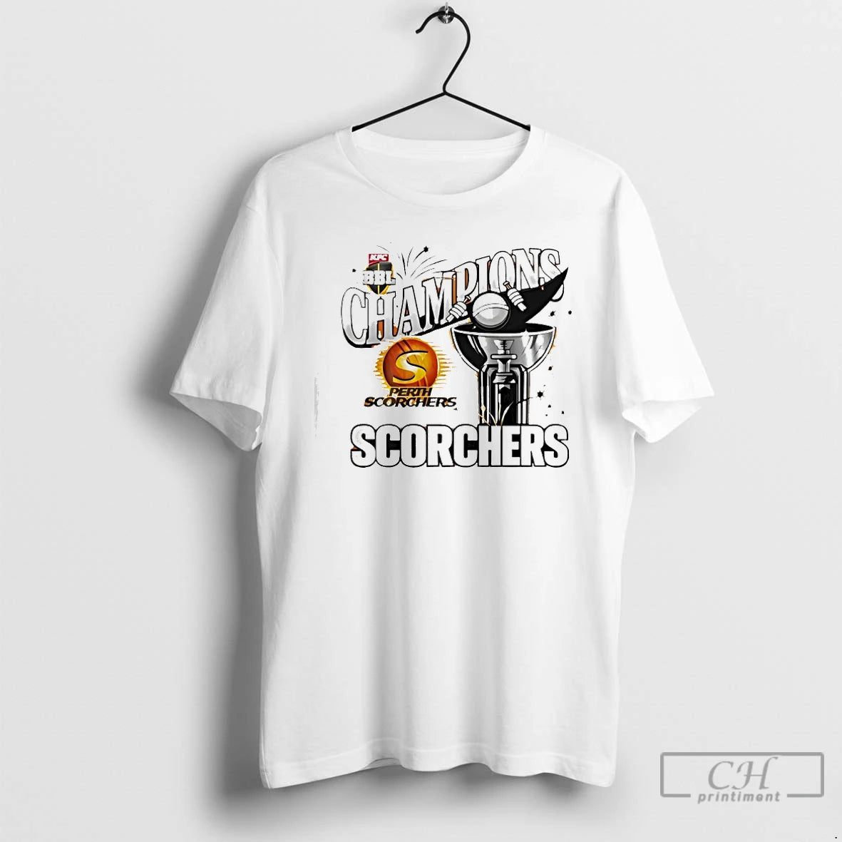 Premium Perth Scorchers Bbl Champions 2026 T-Shirts, Hoodie, Sweatshirt | PopFlextees.com