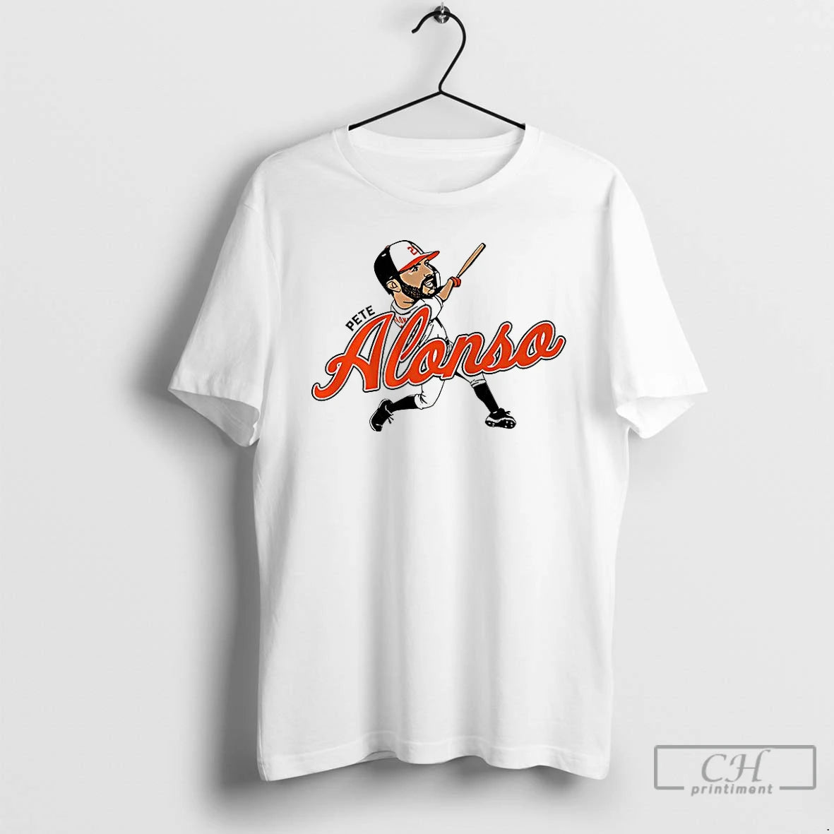 Premium Pete Alonso Baltimore Orioles Mlb Slugger Swing Name Caricature T-Shirts, Hoodie, Sweatshirt | PopFlextees.com