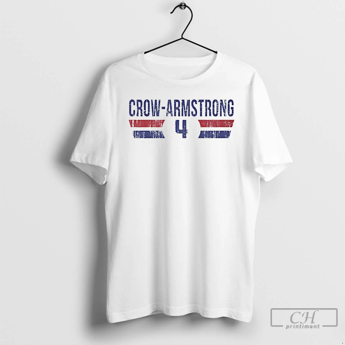 Premium Pete Crow Armstrong 4 Chicago Cubs Player Name And Number T-Shirts, Hoodie, Sweatshirt | PopFlextees.com