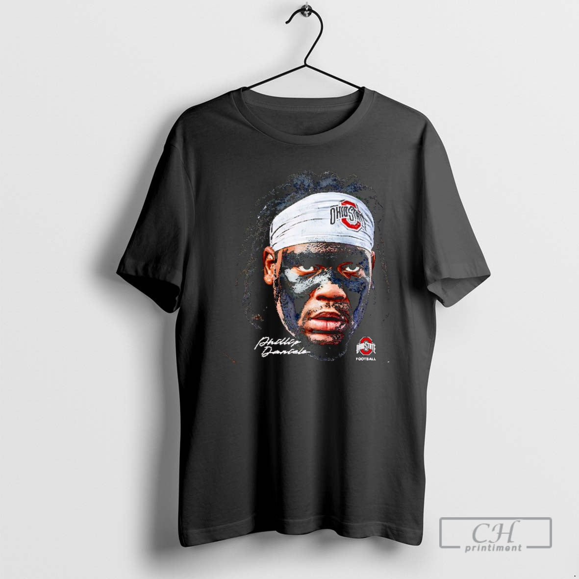 Premium Phillip Daniels Ohio State Basketball Game Face Christmas Shirt Sweater Hoodie, Sweatshirt | PopFlextees.com