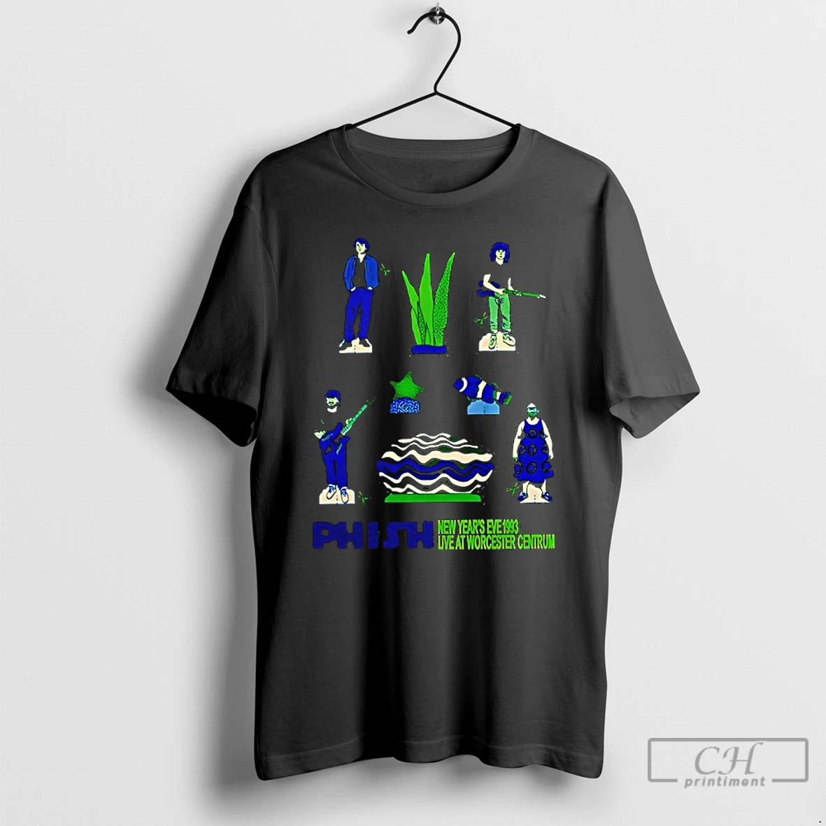 Premium Phish New Years Eve 1993 Live At Worcester Centrum T-Shirts, Hoodie, Sweatshirt | PopFlextees.com