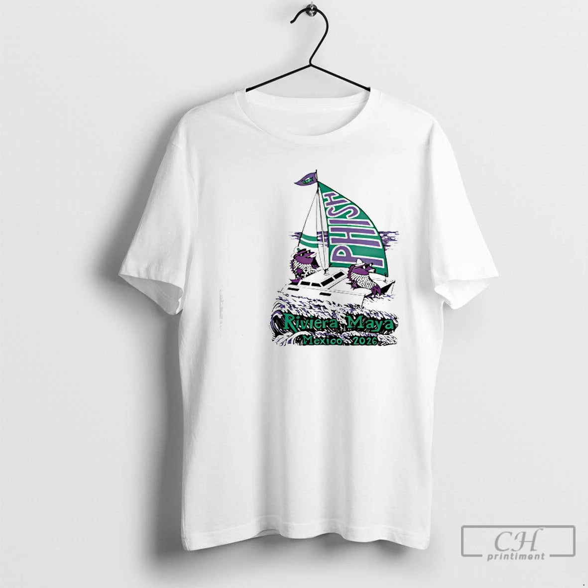 Premium Phish Riviera Maya 2026 Pollock Waves T-Shirts, Hoodie, Sweatshirt | PopFlextees.com