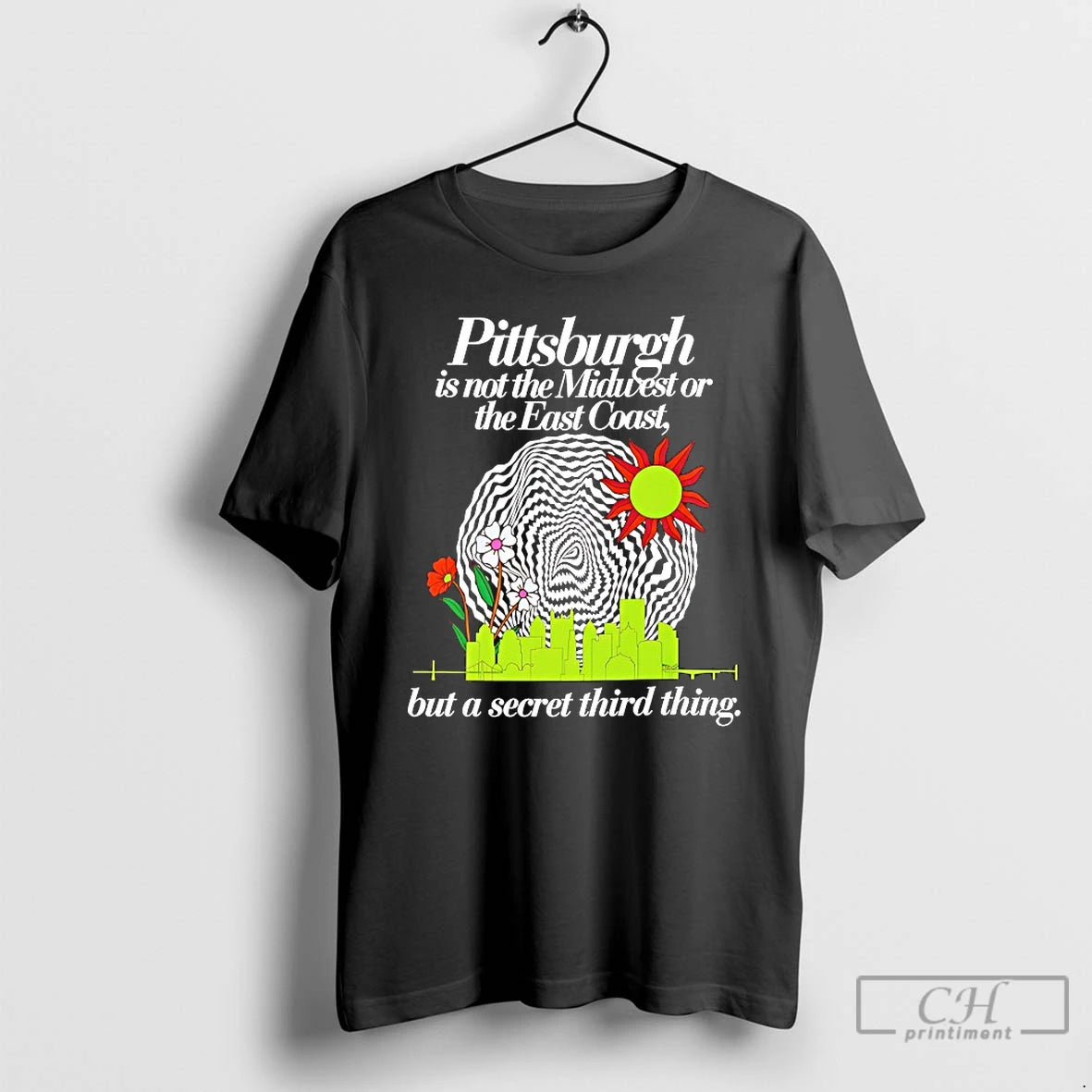 Premium Pittsburgh Is Not The Midwest Or The East Coast T-Shirts, Hoodie, Sweatshirt | PopFlextees.com