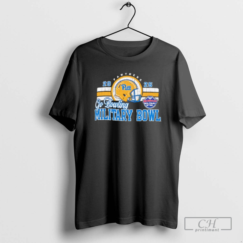 Premium Pittsburgh Pitt Football 2025 Military Bowl Go Bowling Shirt Sweater Hoodie, Sweatshirt | PopFlextees.com