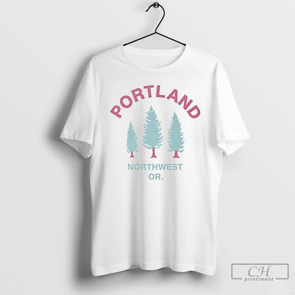 Premium Portland Northwest Or Tree 2026 Tee Hoodie, Sweatshirt | PopFlextees.com