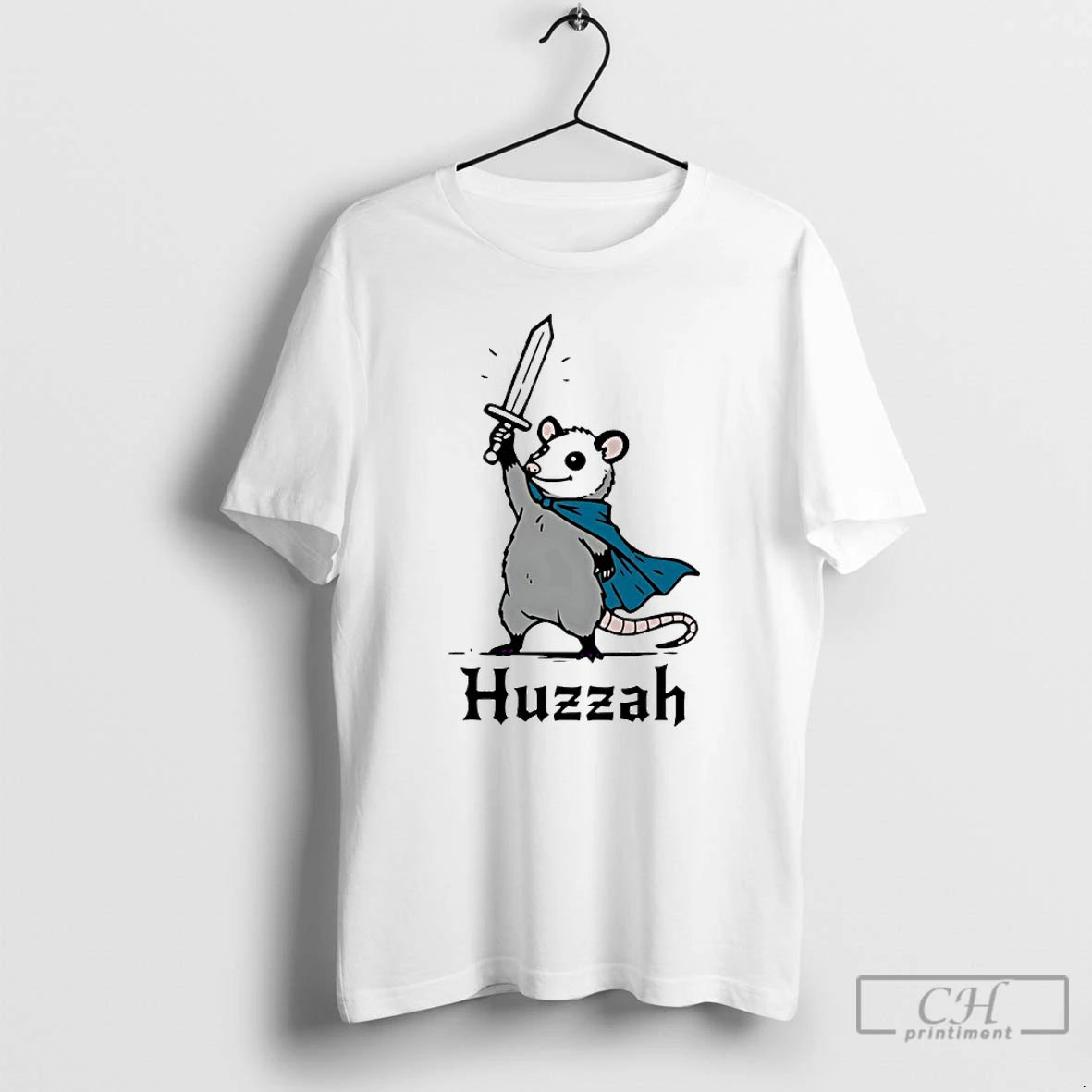 Premium Possum Knight Huzzah Meme T-Shirts, Hoodie, Sweatshirt | PopFlextees.com