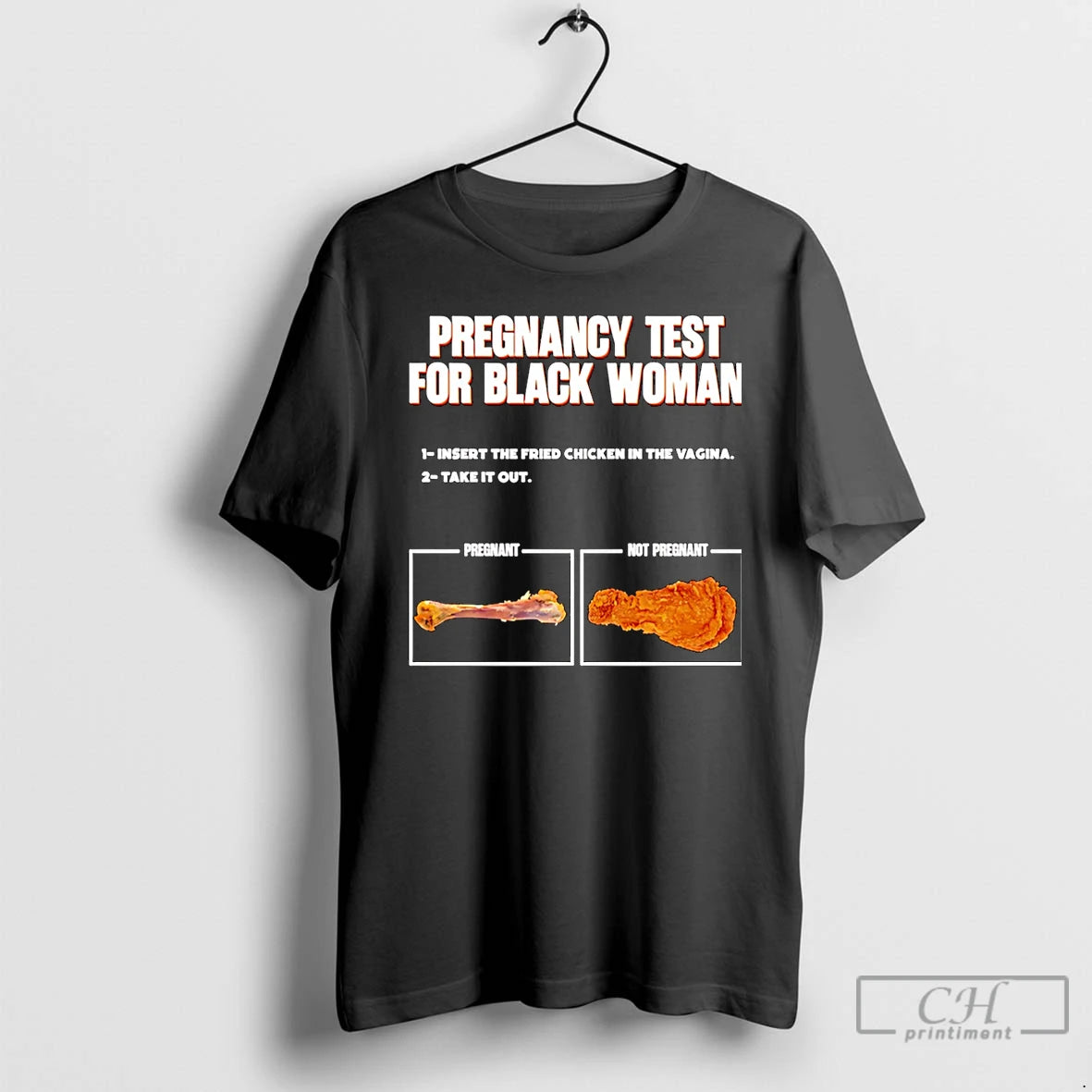 Premium Pregnancy Test For Black Woman Christmas T-Shirts, Hoodie, Sweatshirt | PopFlextees.com