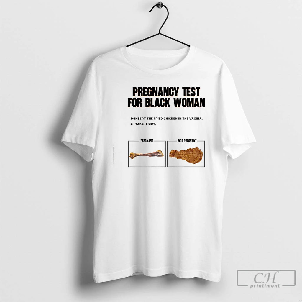 Premium Pregnancy Test For Black Woman T-Shirts, Hoodie, Sweatshirt | PopFlextees.com