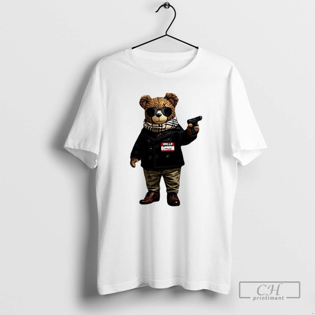 Premium Premium Creasy Bear Hello Creasy Shirt Sweater Hoodie, Sweatshirt | PopFlextees.com