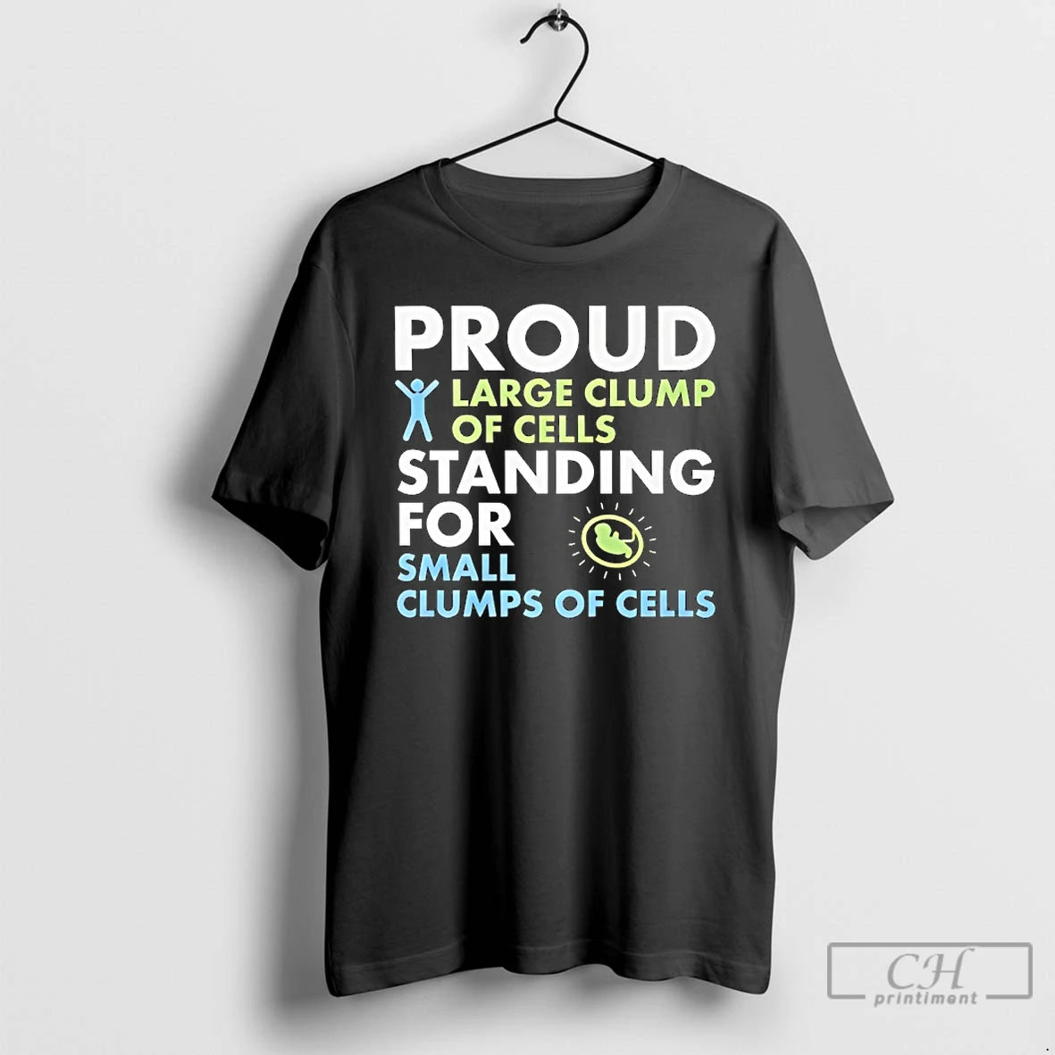 Premium Proud Large Clump Of Cells Standing For Small T-Shirts, Hoodie, Sweatshirt | PopFlextees.com