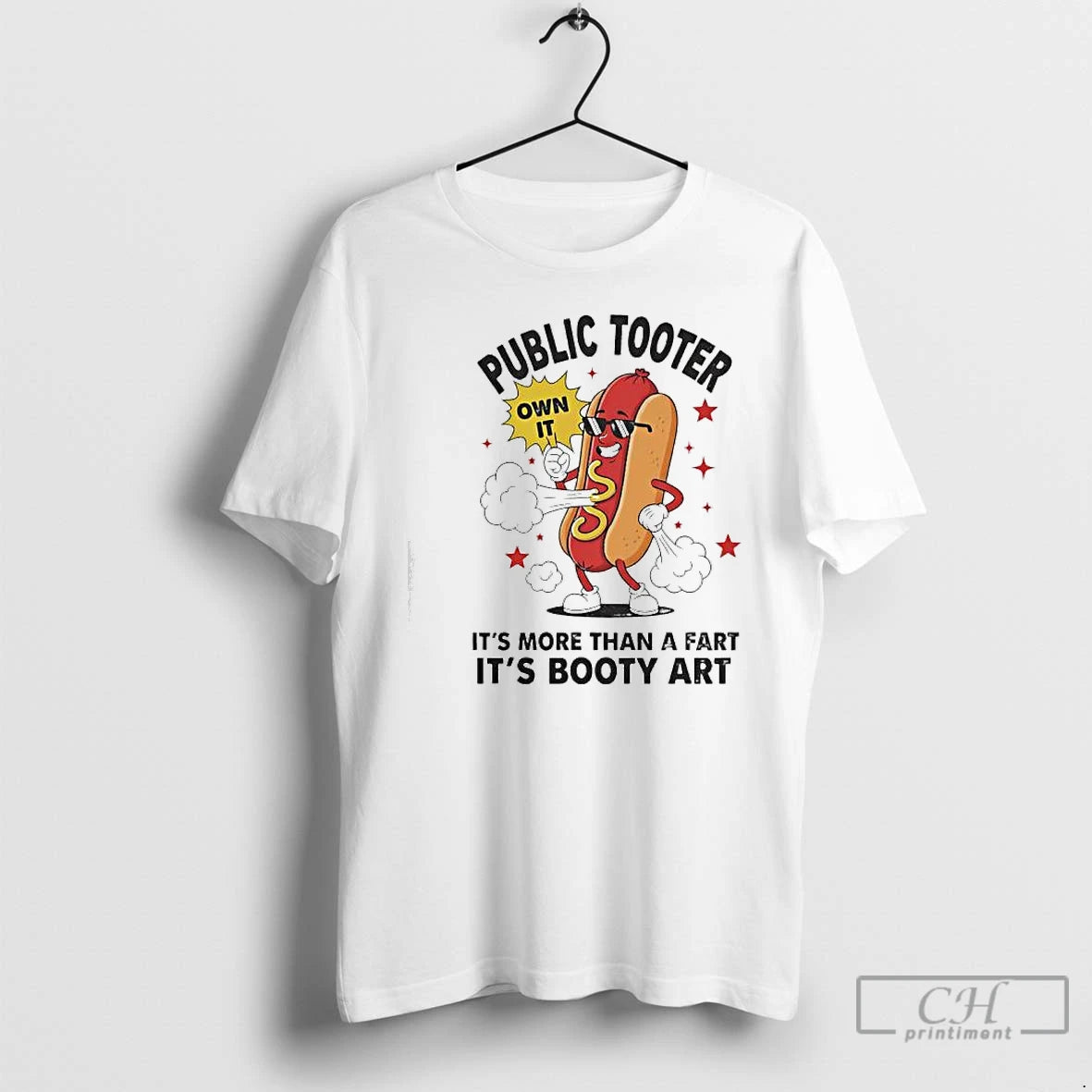 Premium Public Tooter Its More Than A Fart Its Booty Art Sausage T Shirts Sweater Hoodie, Sweatshirt | PopFlextees.com