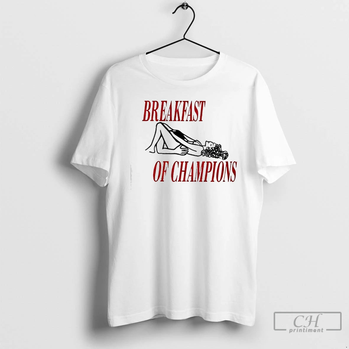 Premium Pussy Breakfast Of Champions T-Shirts, Hoodie, Sweatshirt | PopFlextees.com