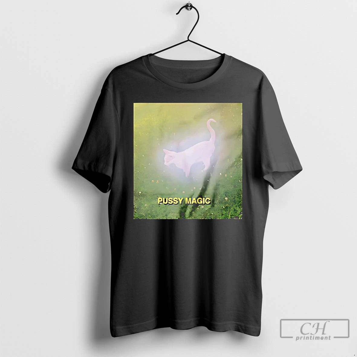 Premium Pussy Magic Cat Meme T-Shirts, Hoodie, Sweatshirt | PopFlextees.com