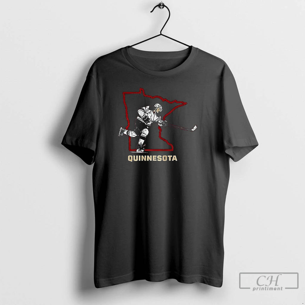 Premium Quinn Hughes Quinnesota Nhl T-Shirts, Hoodie, Sweatshirt | PopFlextees.com