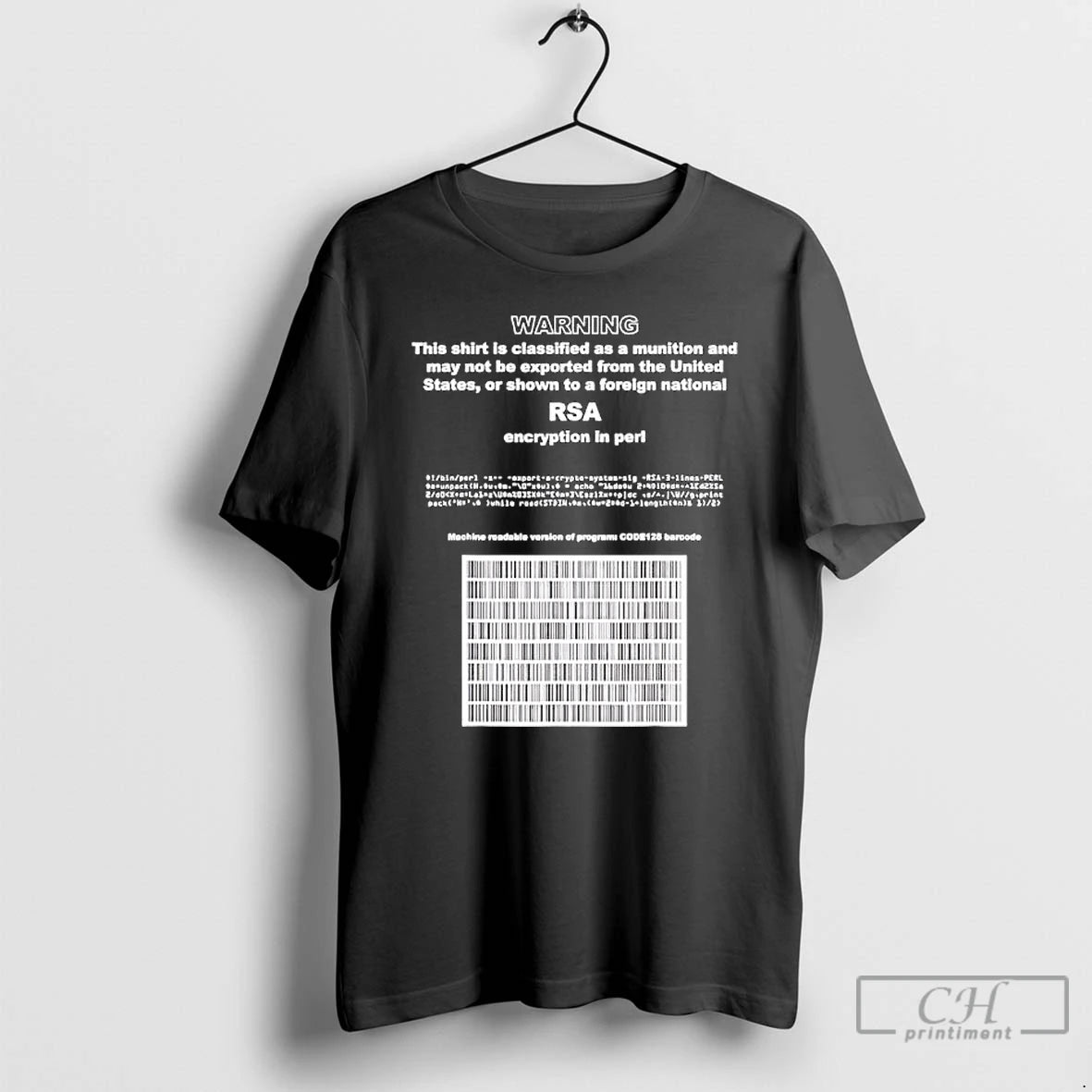 Premium Rsa Encryption In Perl Warning T-Shirts, Hoodie, Sweatshirt | PopFlextees.com