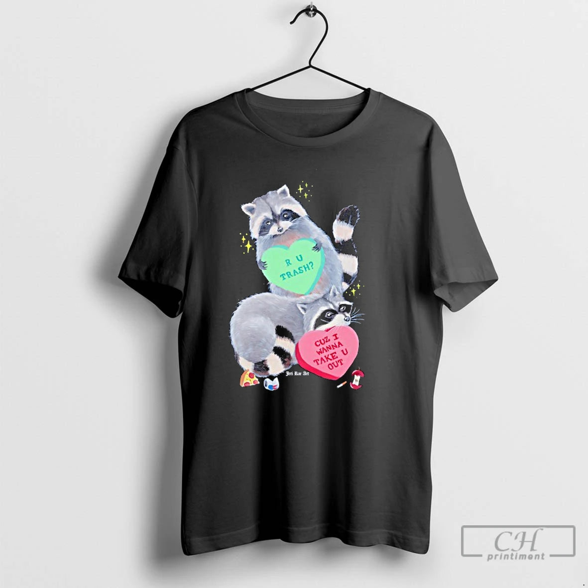 Premium Raccoons R U Trash Cuz I Wanna Take U Out T-Shirts, Hoodie, Sweatshirt | PopFlextees.com