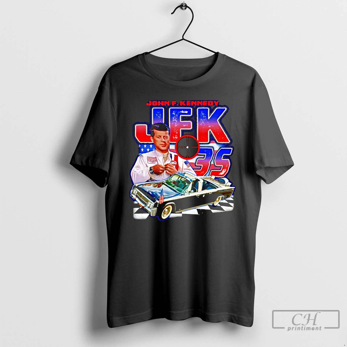 Premium Racer John F Kennedy Jfk 35 T-Shirts, Hoodie, Sweatshirt | PopFlextees.com