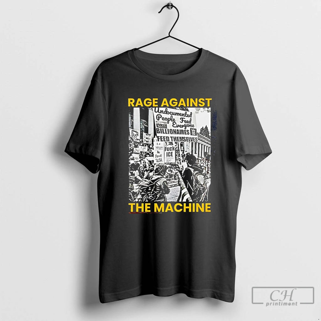 Premium Rage Against The Machine Fuck Ice No Ferst Usa T-Shirts, Hoodie, Sweatshirt | PopFlextees.com