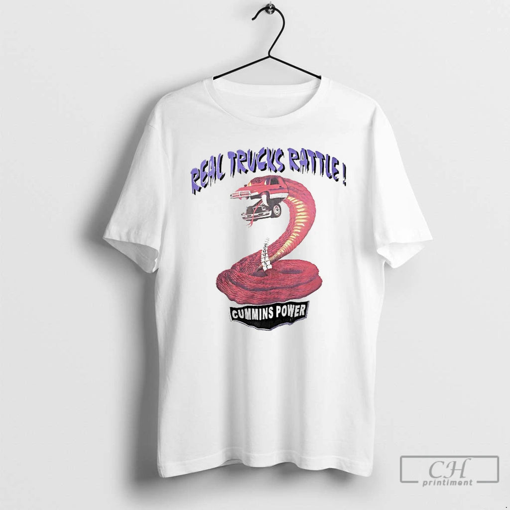 Premium Real Trucks Rattle Cummins Power T-Shirts, Hoodie, Sweatshirt | PopFlextees.com