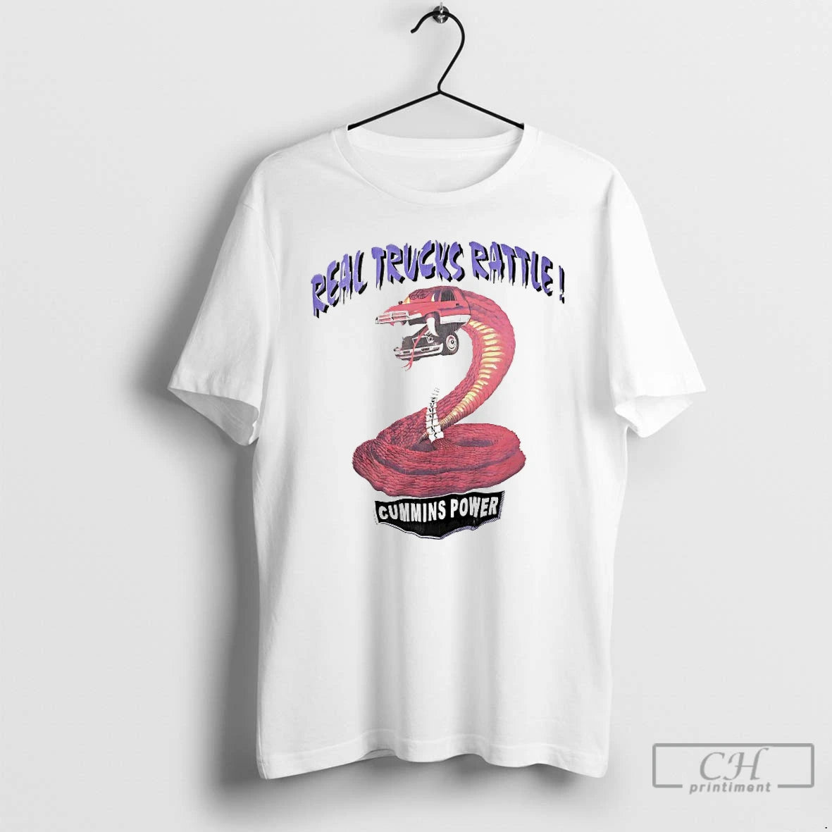 Premium Real Trucks Rattle Cummins Power T-Shirts, Hoodie, Sweatshirt | PopFlextees.com