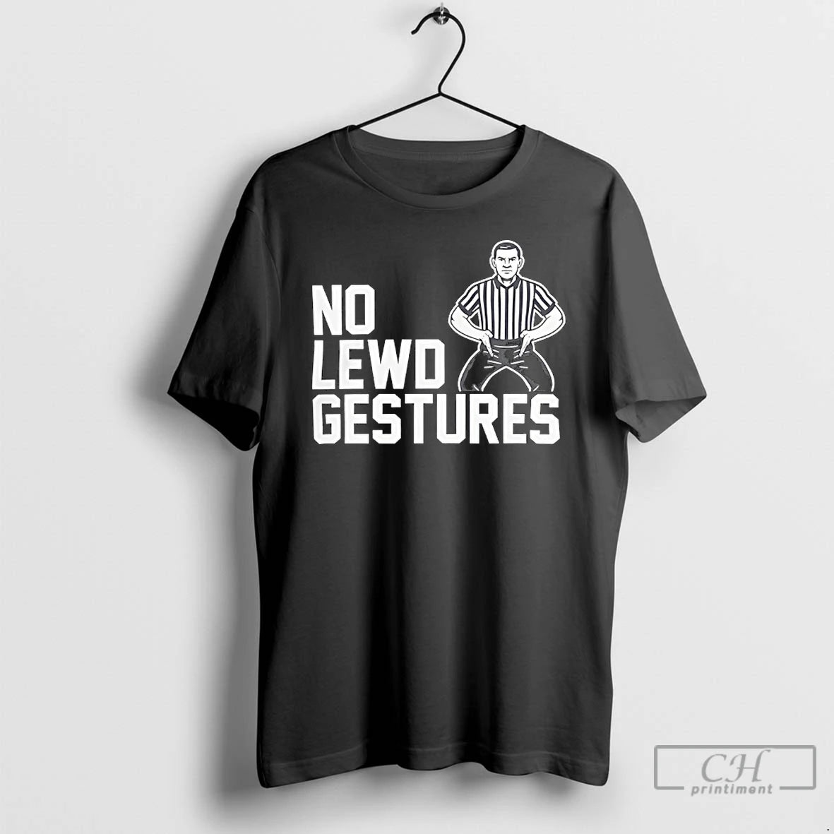 Premium Referee Said No Lewd Gestures T-Shirts, Hoodie, Sweatshirt | PopFlextees.com