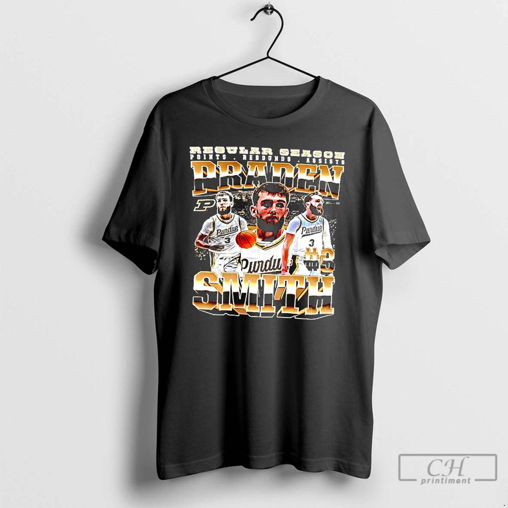 Regular Season Braden Smith Purdue Boilermakers Points Rebounds Assists T-Shirts, Hoodie, Sweatshirt