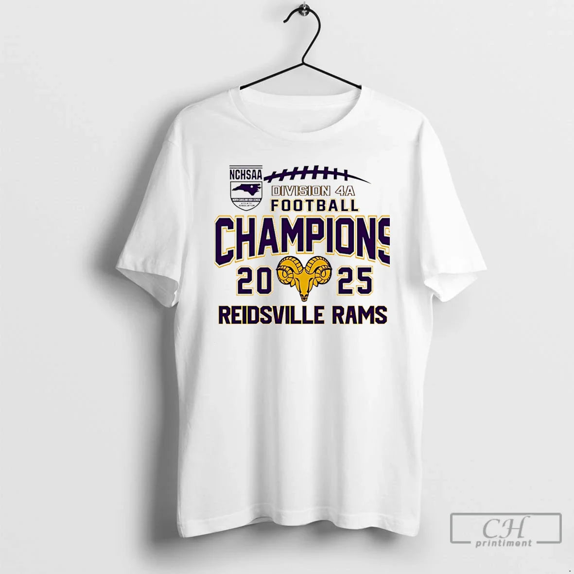 Reidsville Rams 2025 Nchsaa Division 4a Football Champions T-Shirts, Hoodie, Sweatshirt