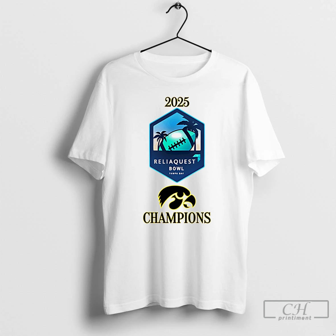 Reliaquest Bowl Champions 2025 Iowa Football T-Shirts, Hoodie, Sweatshirt