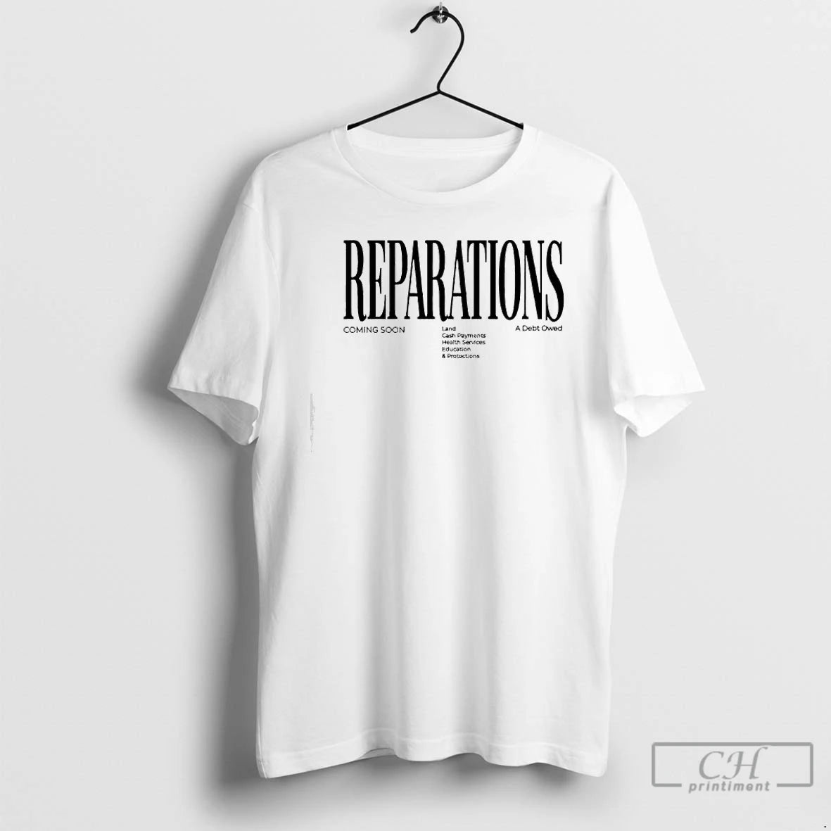 Premium Reparations Coming Soon A Debt Owed T-Shirts, Hoodie, Sweatshirt | PopFlextees.com
