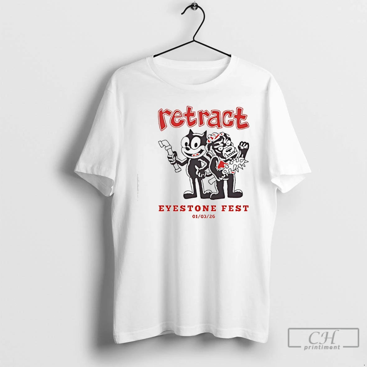 Premium Retract Eyestone Fest 01 03 2025 T-Shirts, Hoodie, Sweatshirt | PopFlextees.com
