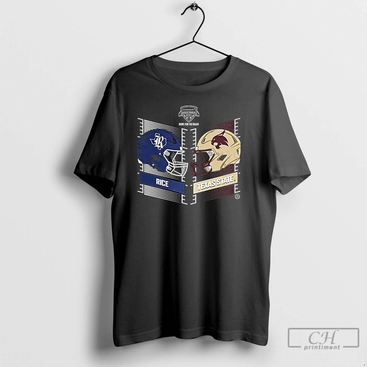 Premium Rice Owls Vs Texas State Bobcats 2025 Armed Forces Bowl T-Shirts, Hoodie, Sweatshirt | PopFlextees.com
