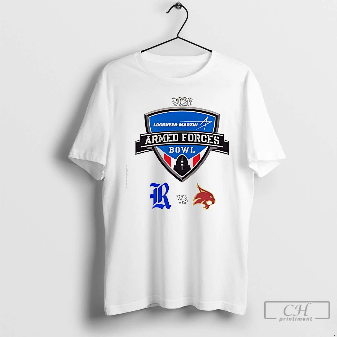 Premium Rice Owls Vs Texas State Bobcats 2026 Lockheed Martin Armed Forces Bowl T Shirts Hoodie, Sweatshirt | PopFlextees.com