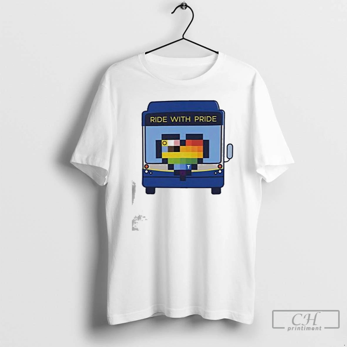 Premium Ride With Pride Bus Lgbtq T-Shirts, Hoodie, Sweatshirt | PopFlextees.com
