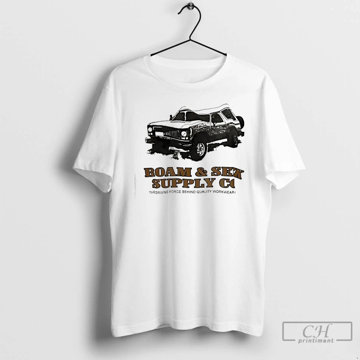 Premium Roam Sek Supply Co Car Graphic T-Shirts, Hoodie, Sweatshirt | PopFlextees.com