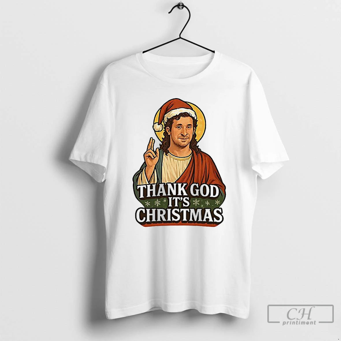 Premium Robbie Fowler Thank God Its Christmas Christian Parody T-Shirts, Hoodie, Sweatshirt | PopFlextees.com