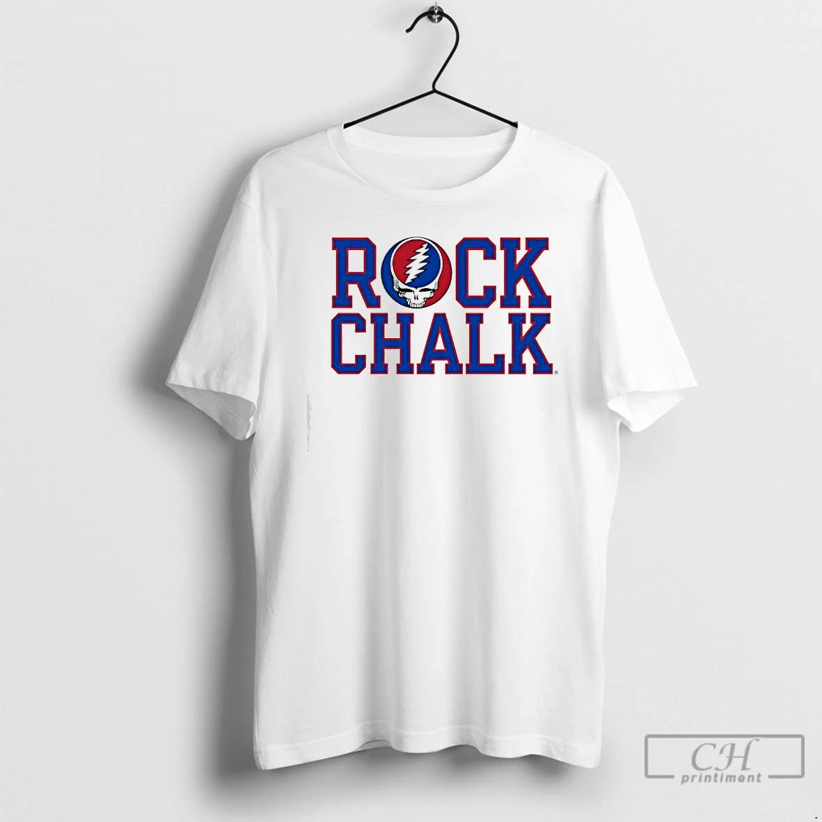 Premium Rock Chalk University Of Kansas And The Grateful Dead T-Shirts, Hoodie, Sweatshirt | PopFlextees.com