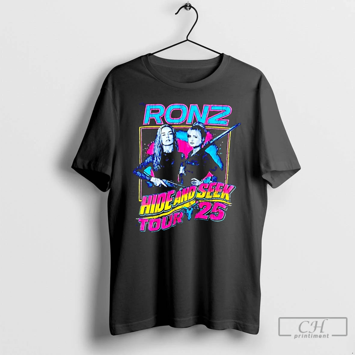 Premium Ronz Hide And Seek Tour 2025 T-Shirts, Hoodie, Sweatshirt | PopFlextees.com