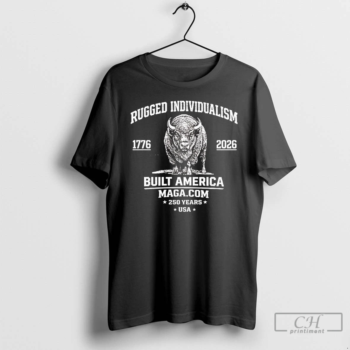 Premium Rugged Individualism 1776 2026 Built America 250 Years Usa T-Shirts, Hoodie, Sweatshirt | PopFlextees.com