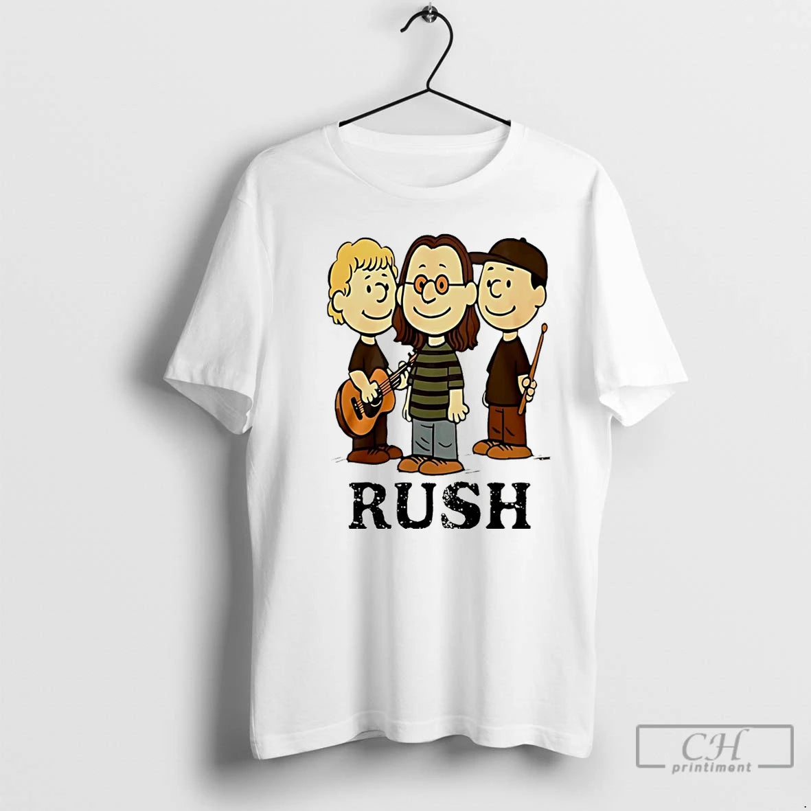 Premium Rush Band As Peanuts Christmas T-Shirts, Hoodie, Sweatshirt | PopFlextees.com