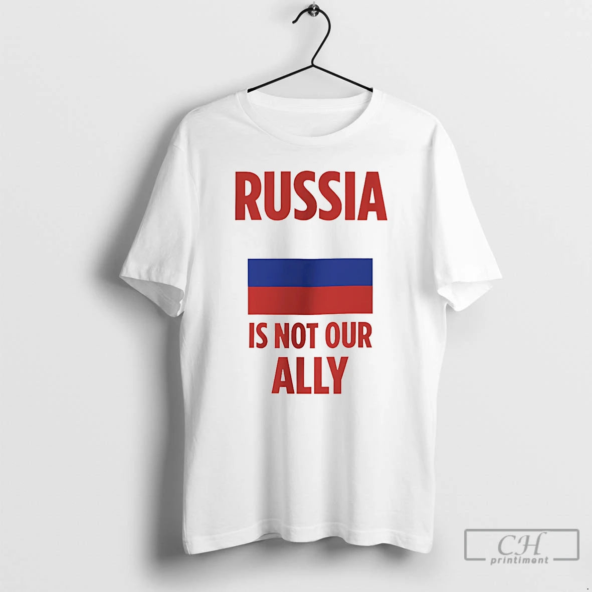 Premium Russia Is Not Our Ally Flag T-Shirts, Hoodie, Sweatshirt | PopFlextees.com