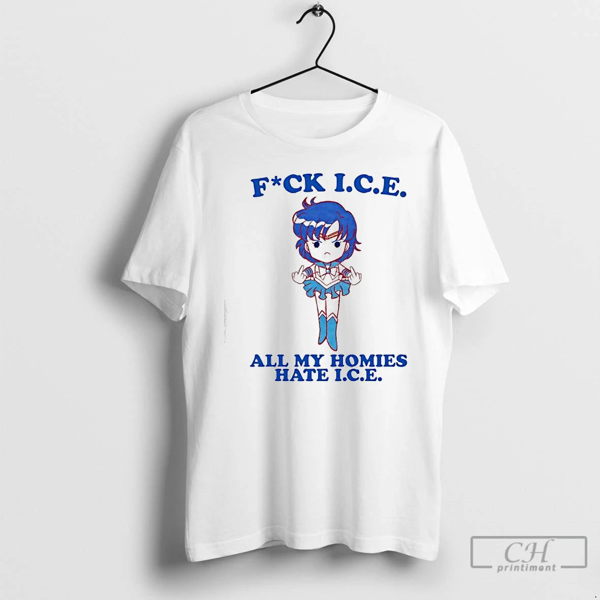 Premium Sailor Mercury Fuck I C E All My Homes Hate I C E T-Shirts, Hoodie, Sweatshirt | PopFlextees.com