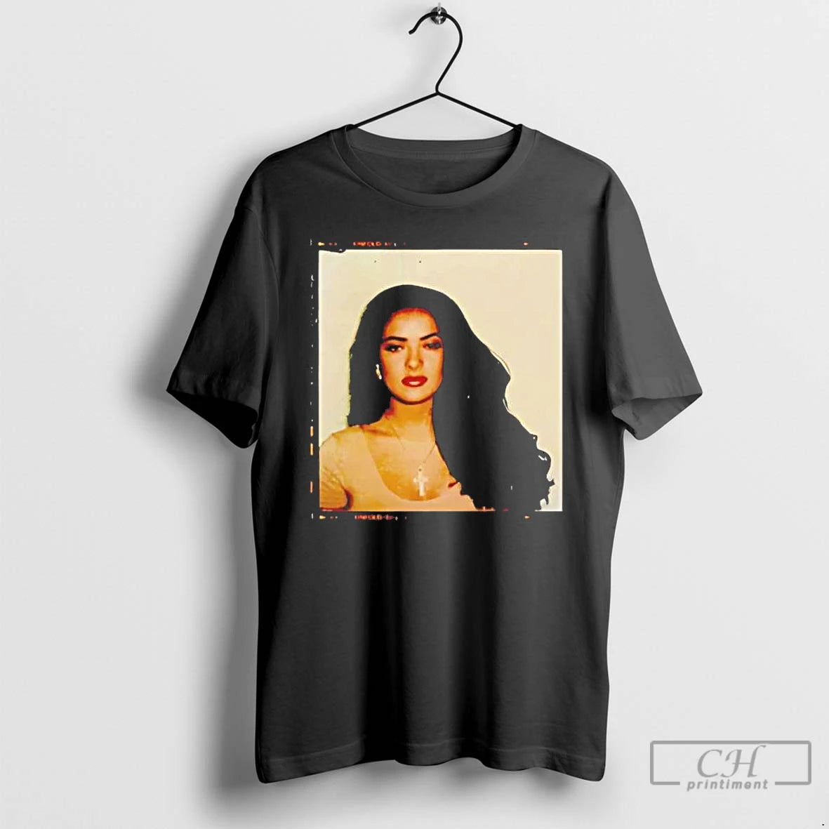 Premium Salma Hayek Casting Polaroid T-Shirts, Hoodie, Sweatshirt | PopFlextees.com