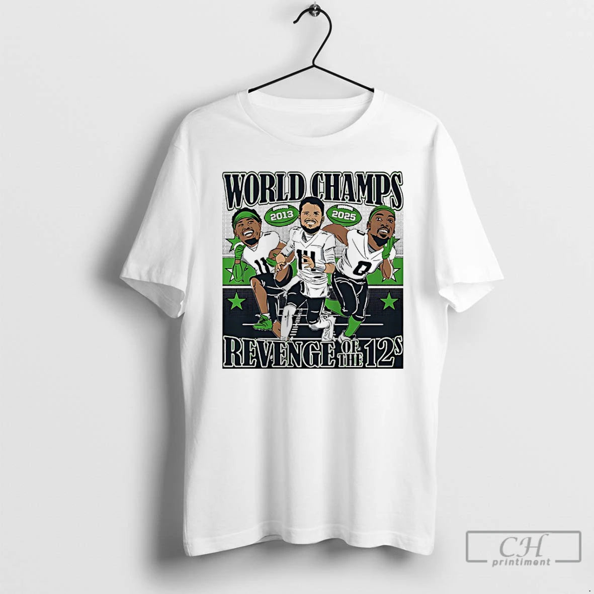 Premium Sam Darnold Jaxon Smith Njigba And Demarcus Lawrence World Champions Revenge Of The 12s T-Shirts, Hoodie, Sweatshirt