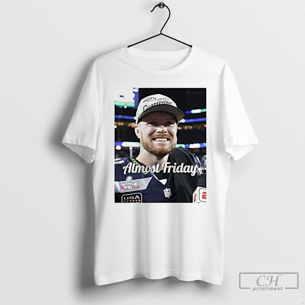 Premium Sam Darnold Seattle World Champ Almost Friday T-Shirts, Hoodie, Sweatshirt | PopFlextees.com